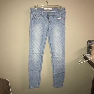 Jeweled Hollister jeans